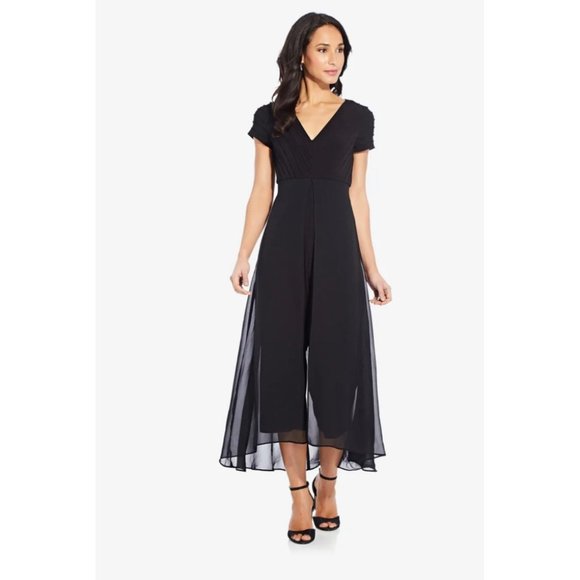 Adrianna Papell Pants & Jumpsuits Adrianna Papell Cropped Jumpsuit